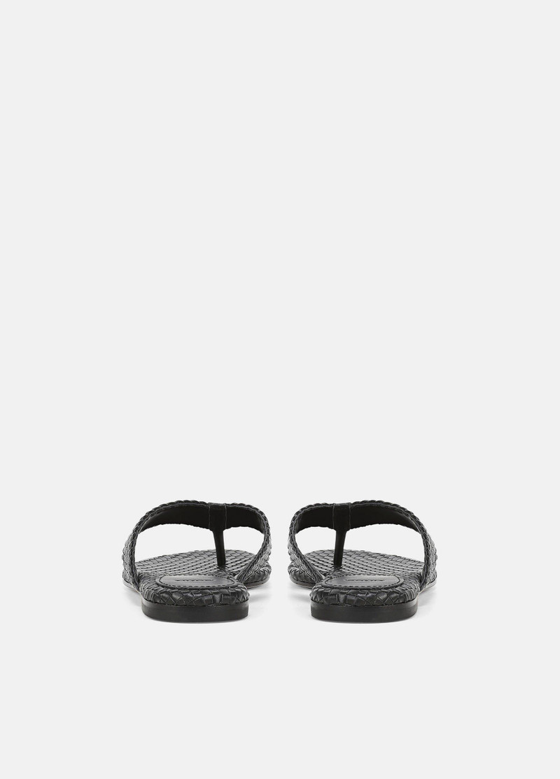 Vince Lotus Leather Sandal outlook