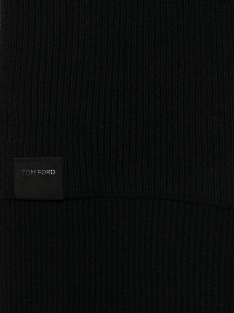 TOM FORD ribbed scarf outlook