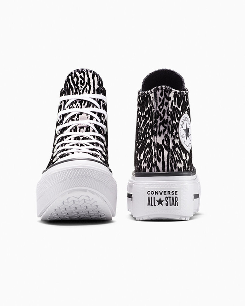 Chuck Taylor All Star Lift Double Stack Platform Leopard 8
