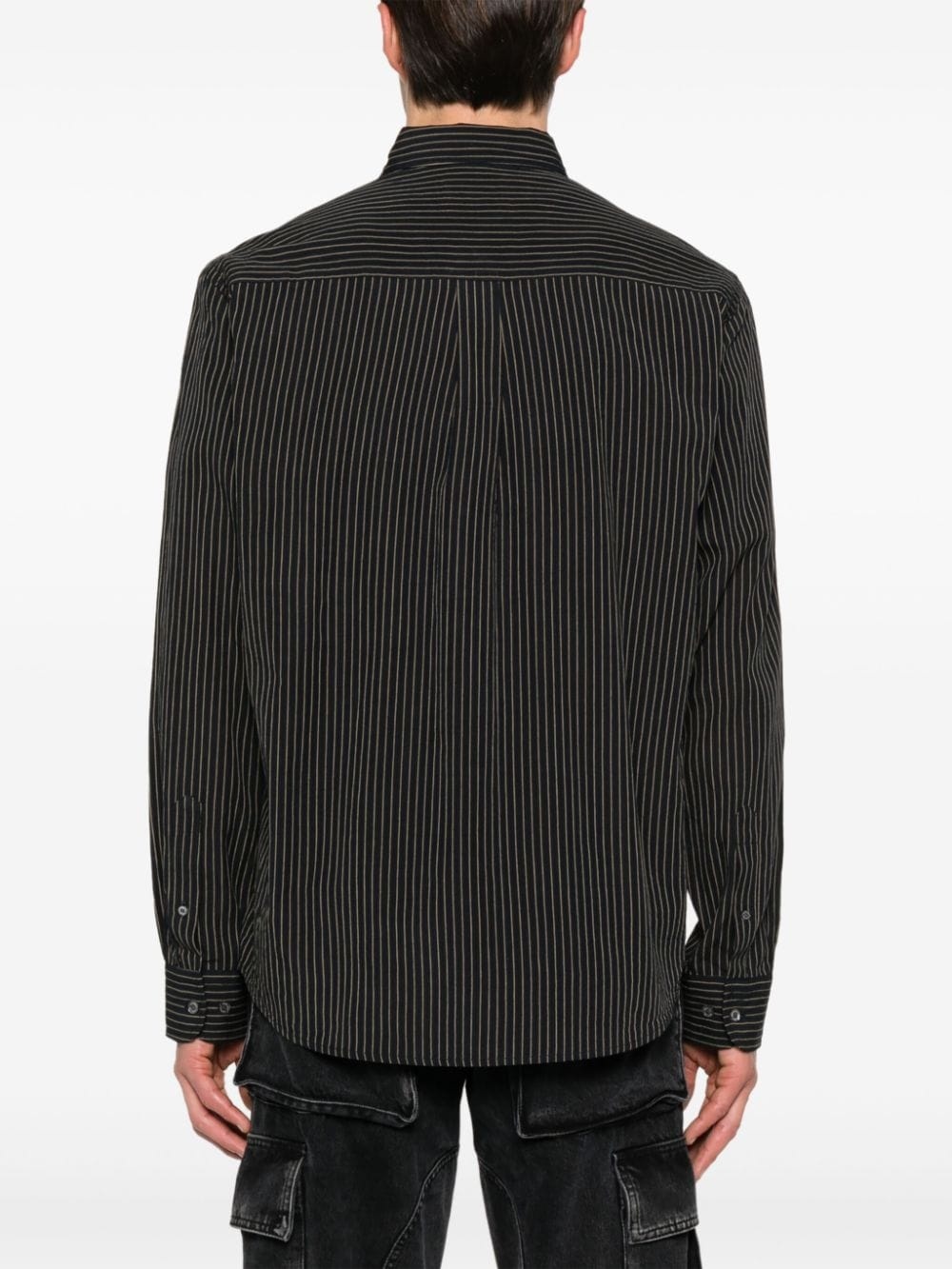 Jasolo striped cotton shirt - 4