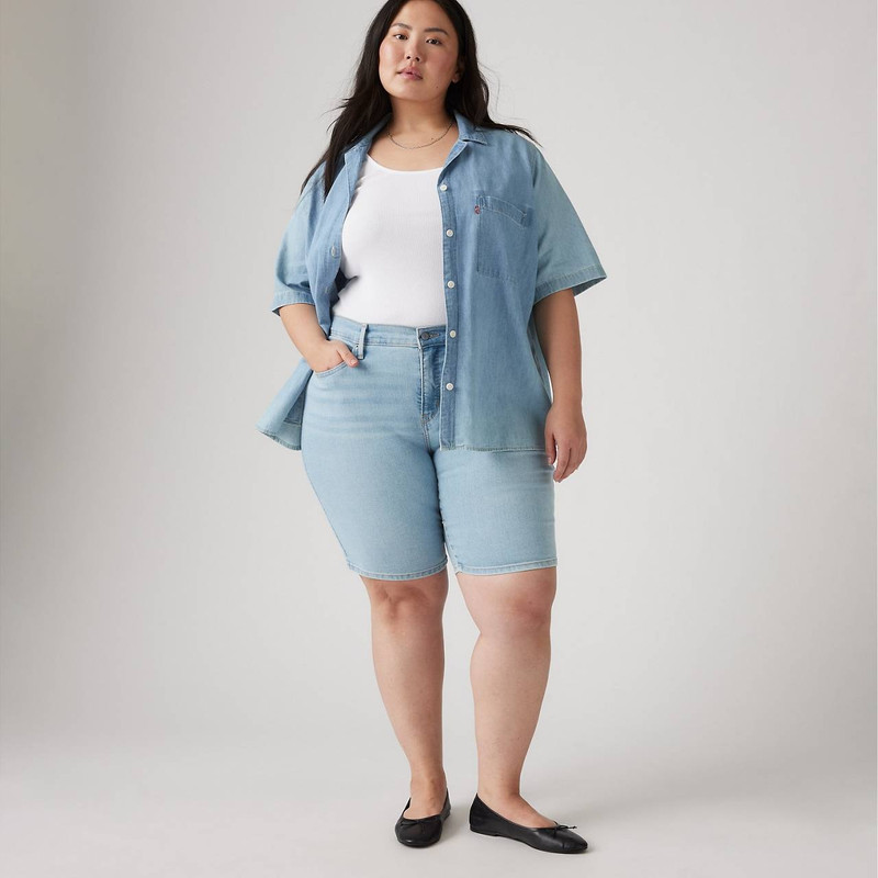 Levi's SHAPING BERMUDA WOMEN'S SHORTS (PLUS SIZE) outlook