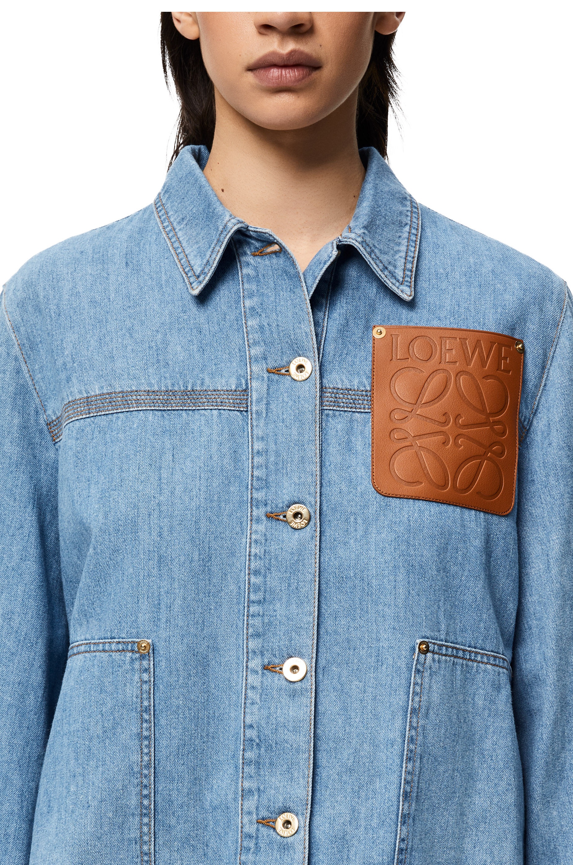 Workwear jacket in denim - 5