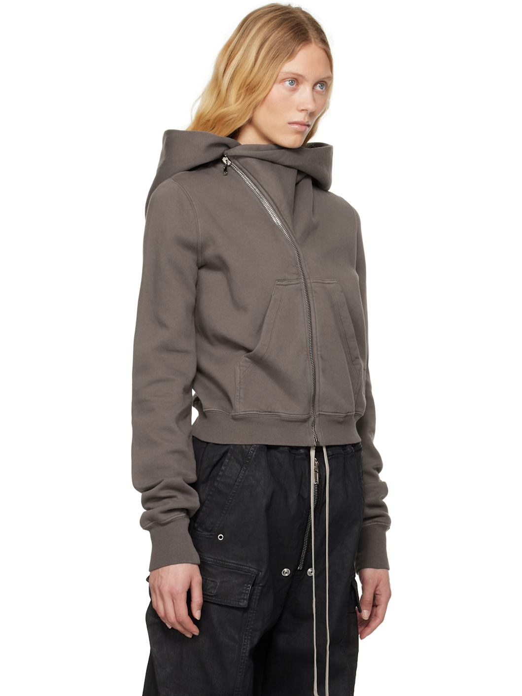 Gray Hollywood Mountain Hoodie - 2