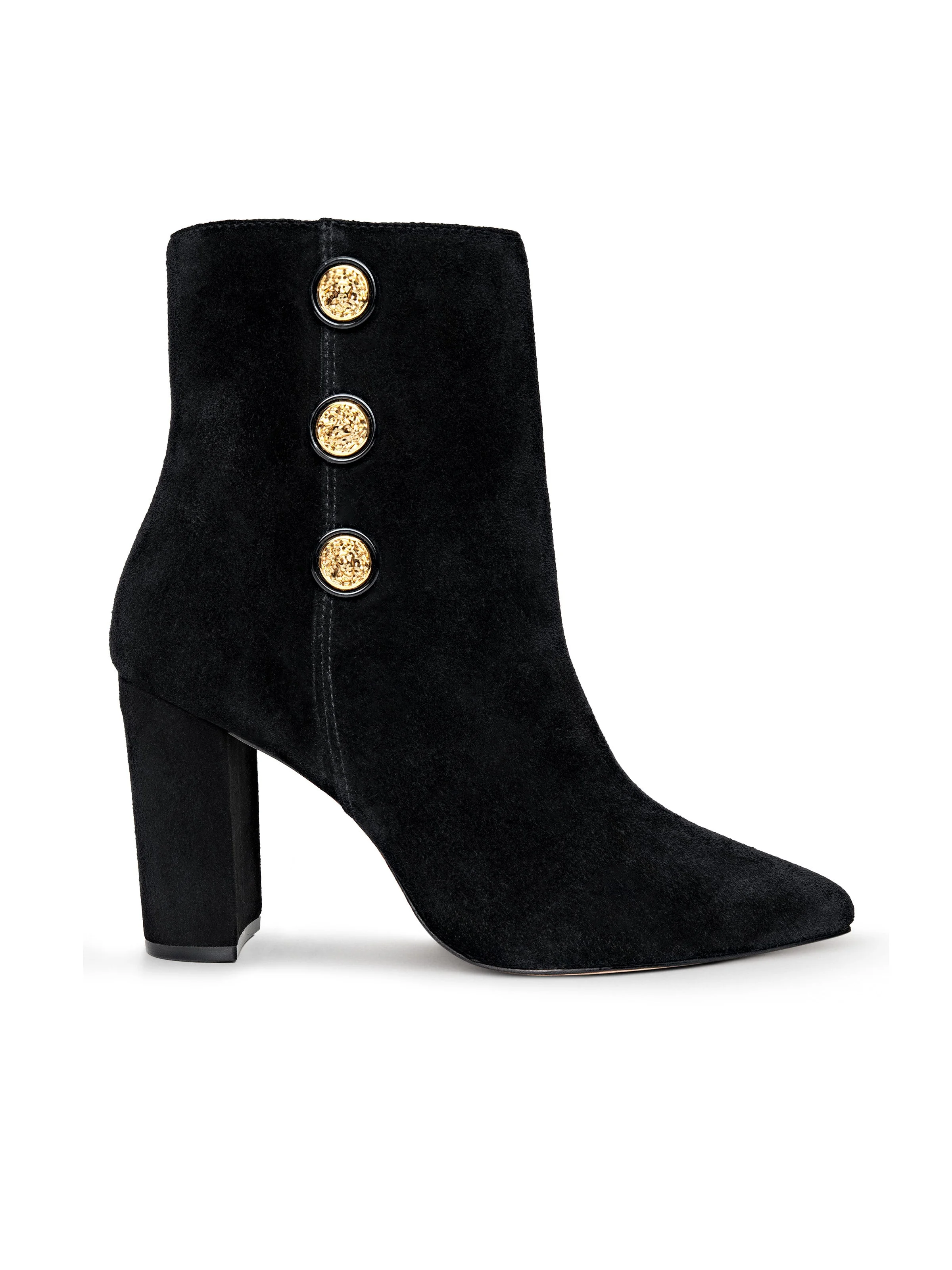 Theodora Block-Heel Bootie - 1