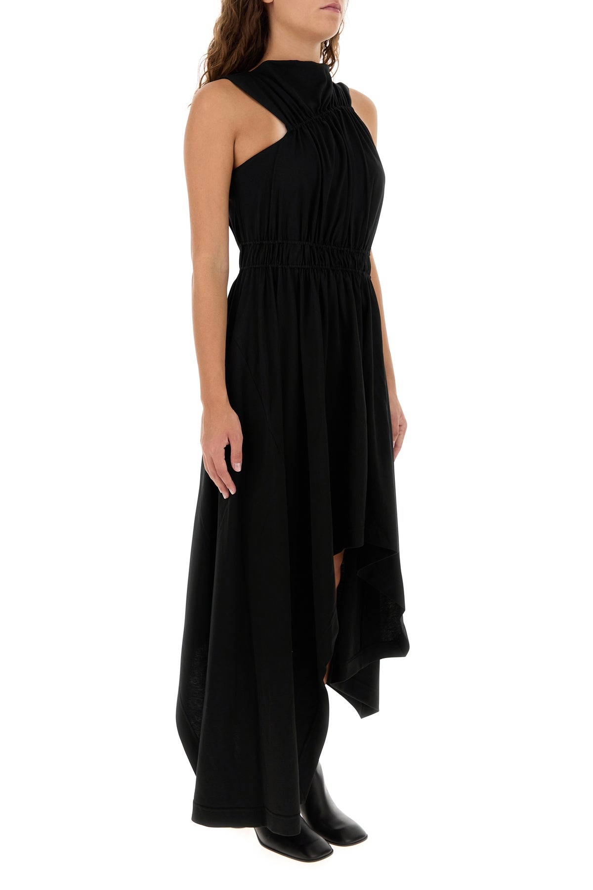 Black jersey dress - 3