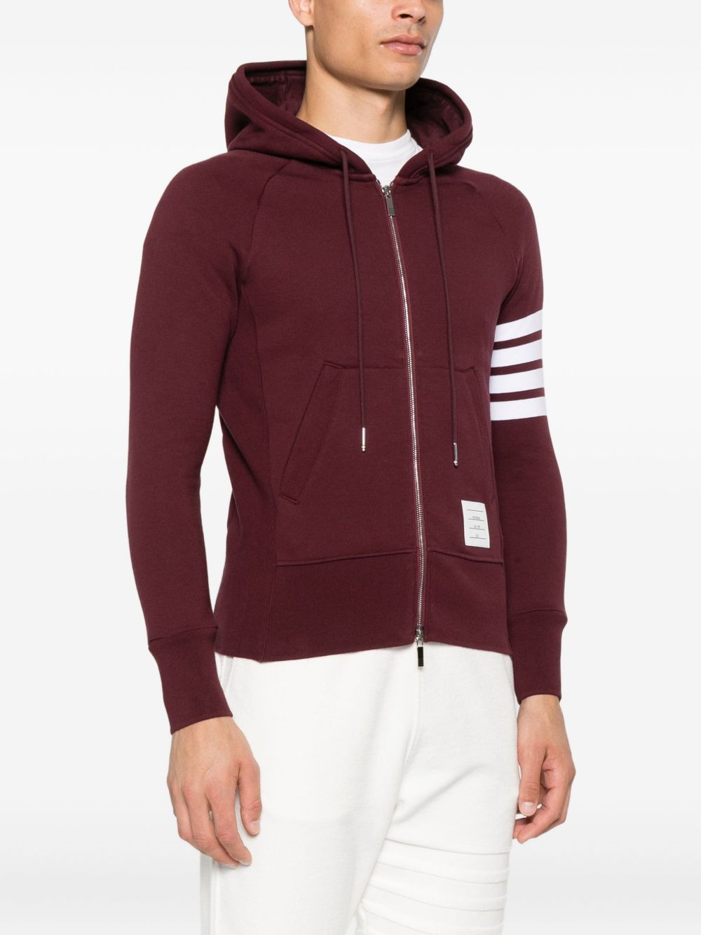 zip-up hoodie - 3