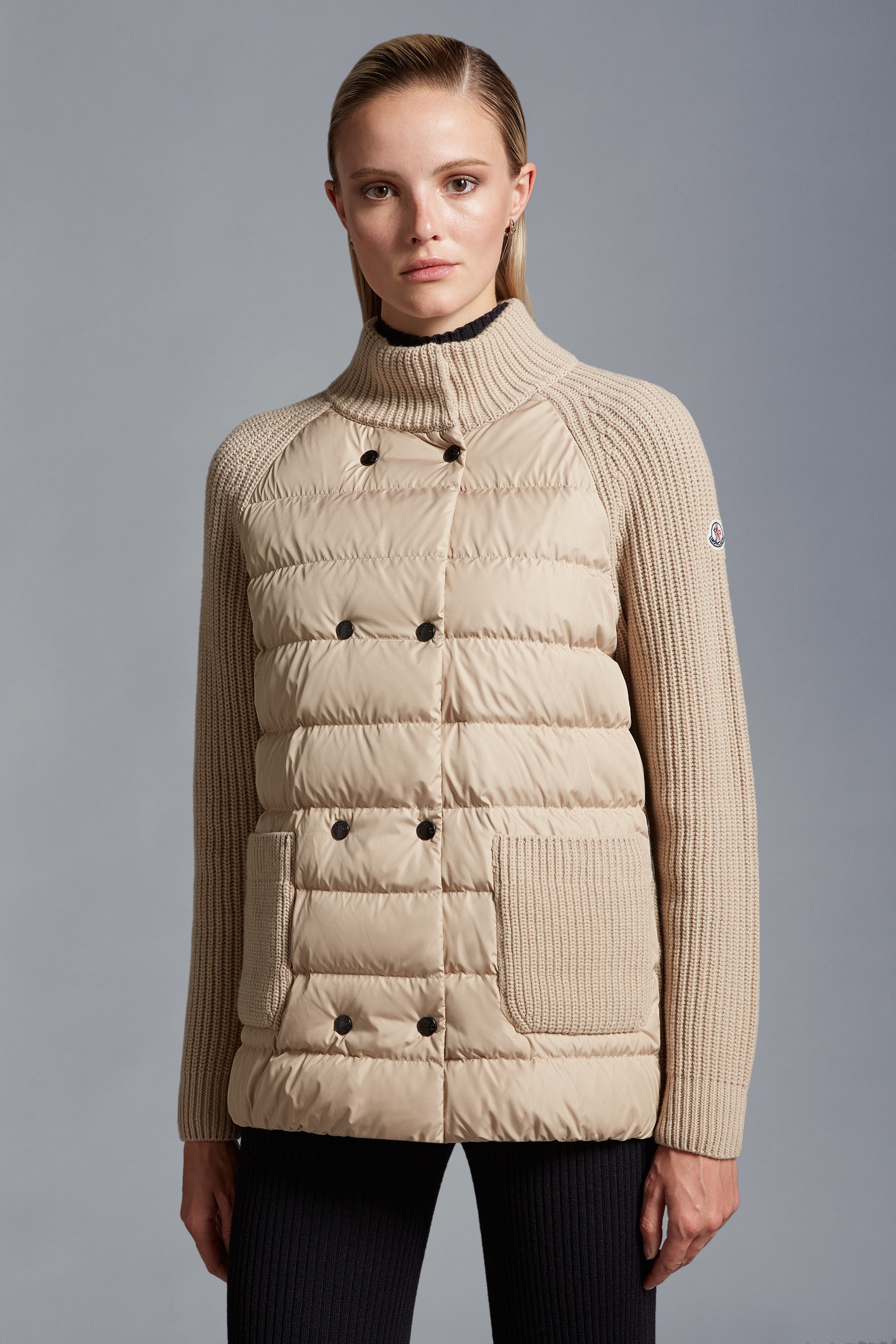 Padded Wool Cardigan - 3