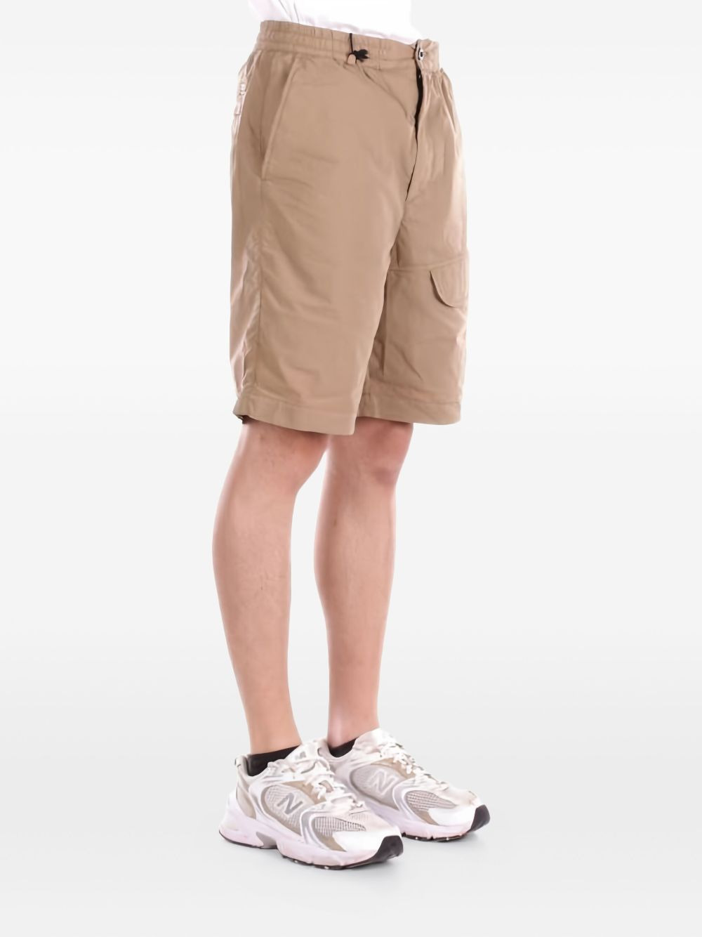 pocket-detail elasticated-waist shorts - 3