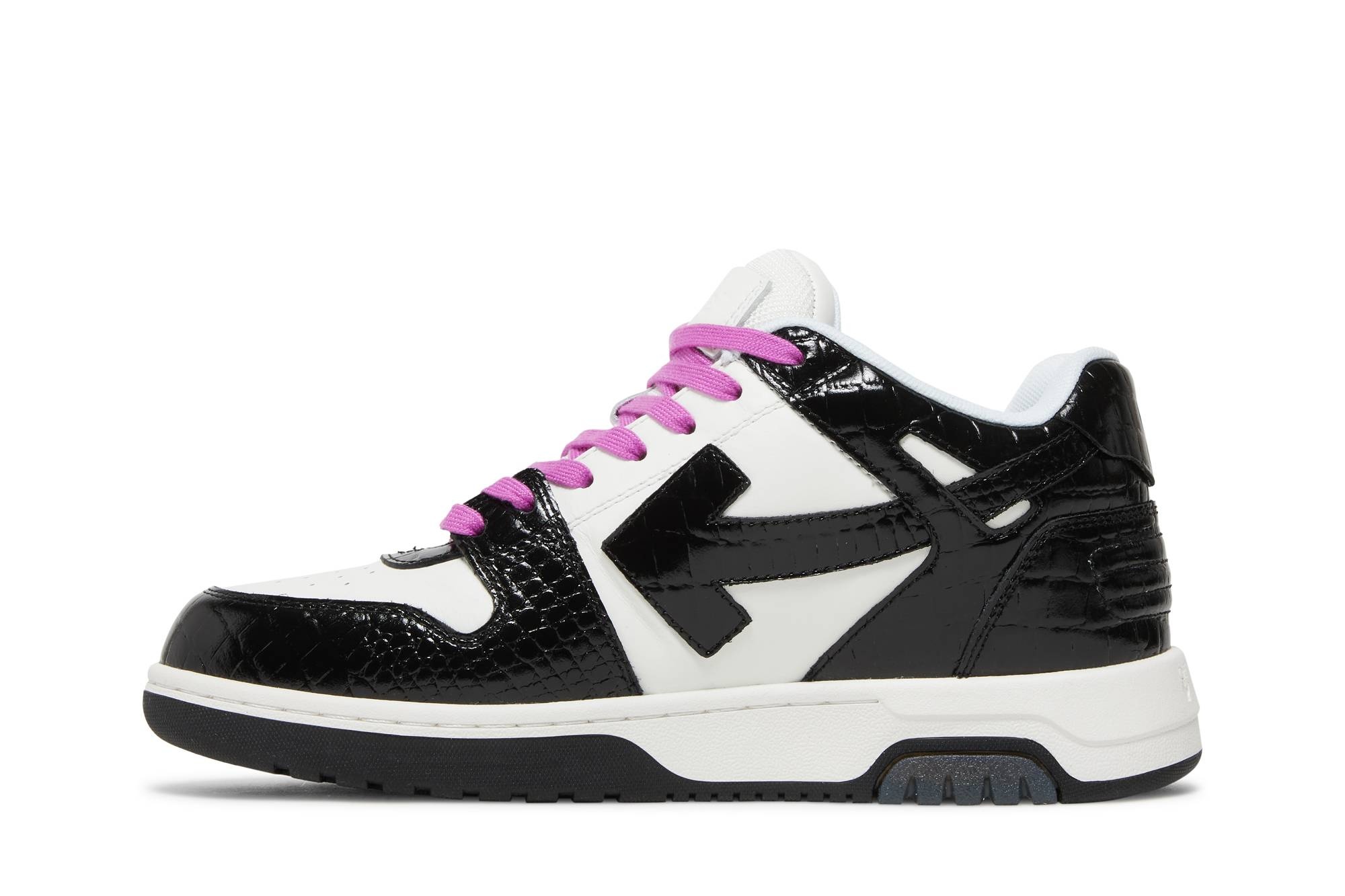 Off-White Wmns Out of Office 'Black Deep Pink' - 3