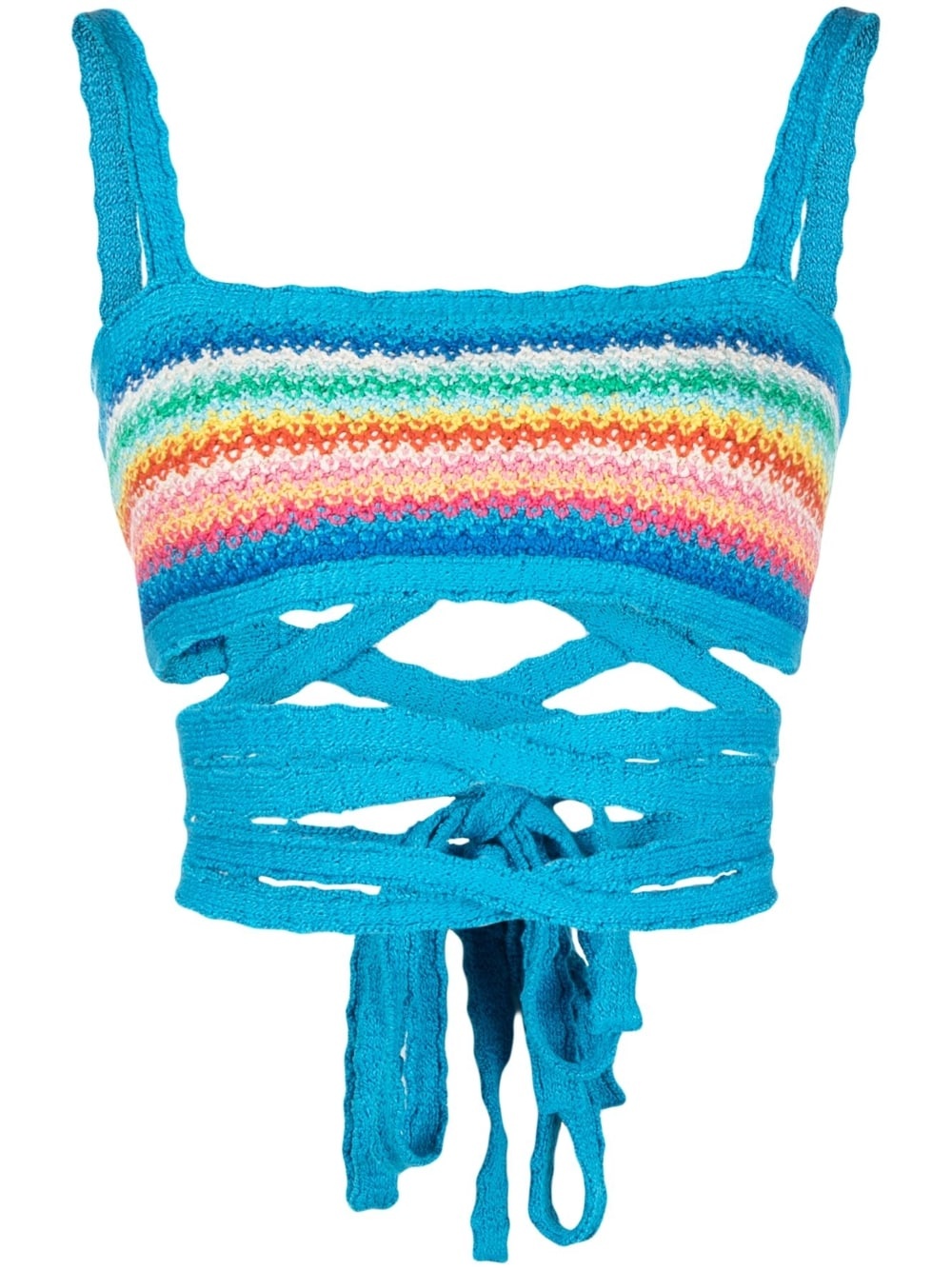 Over The Rainbow knitted bra - 1