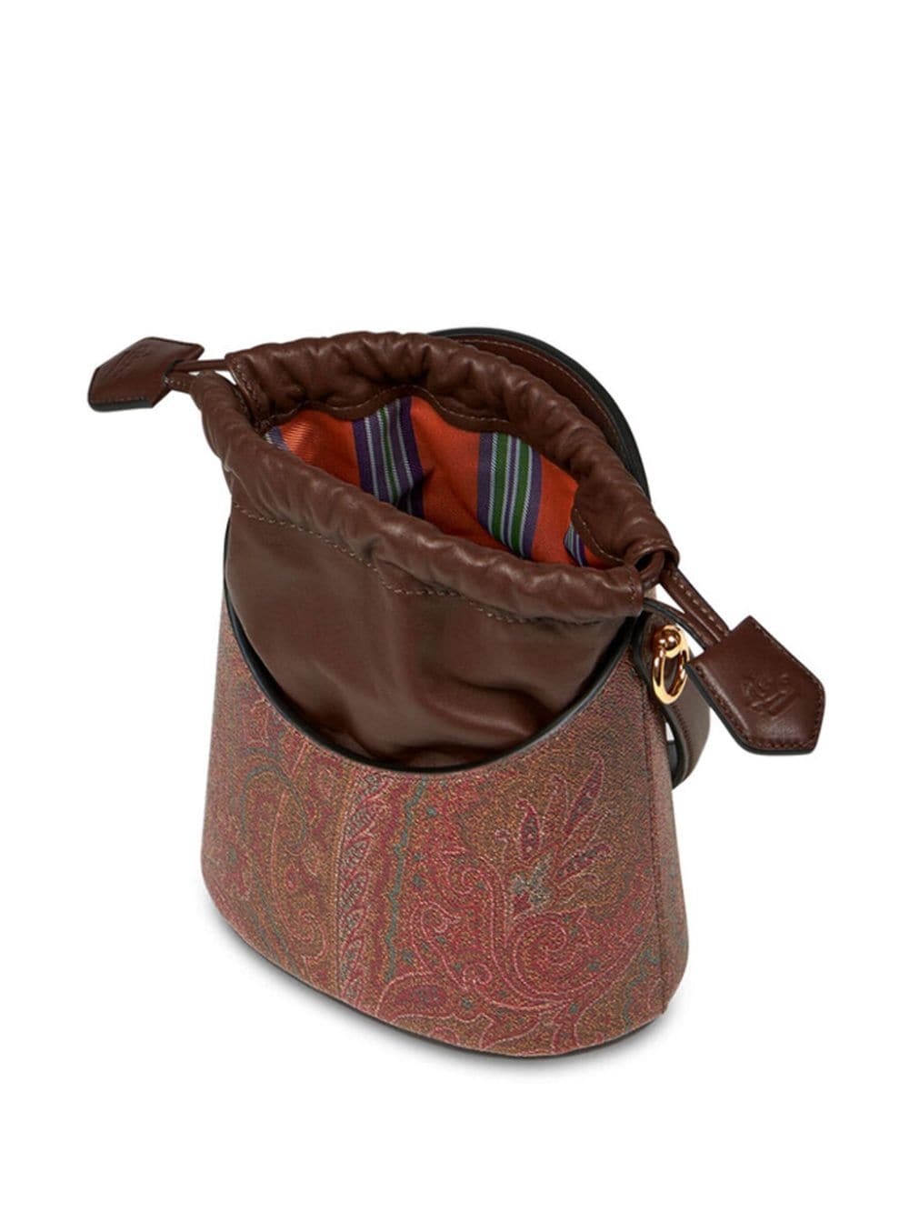 small Saturno paisley-print crossbody bag - 6