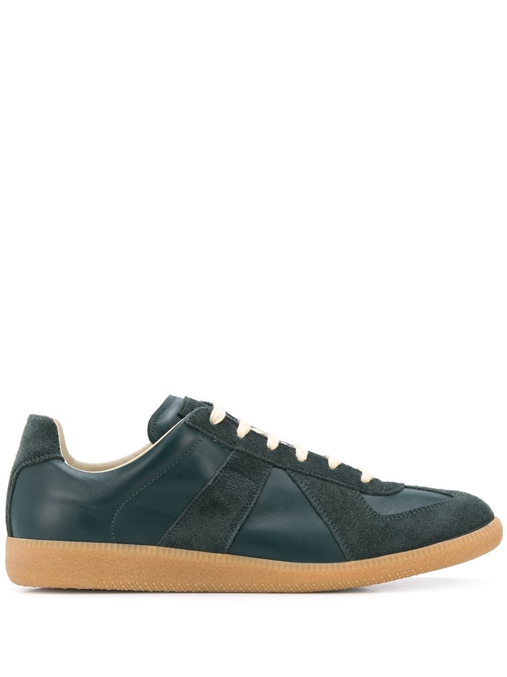 suede low-top sneakers - 1