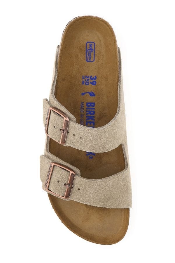 Sand leather Arizona slippers - 4