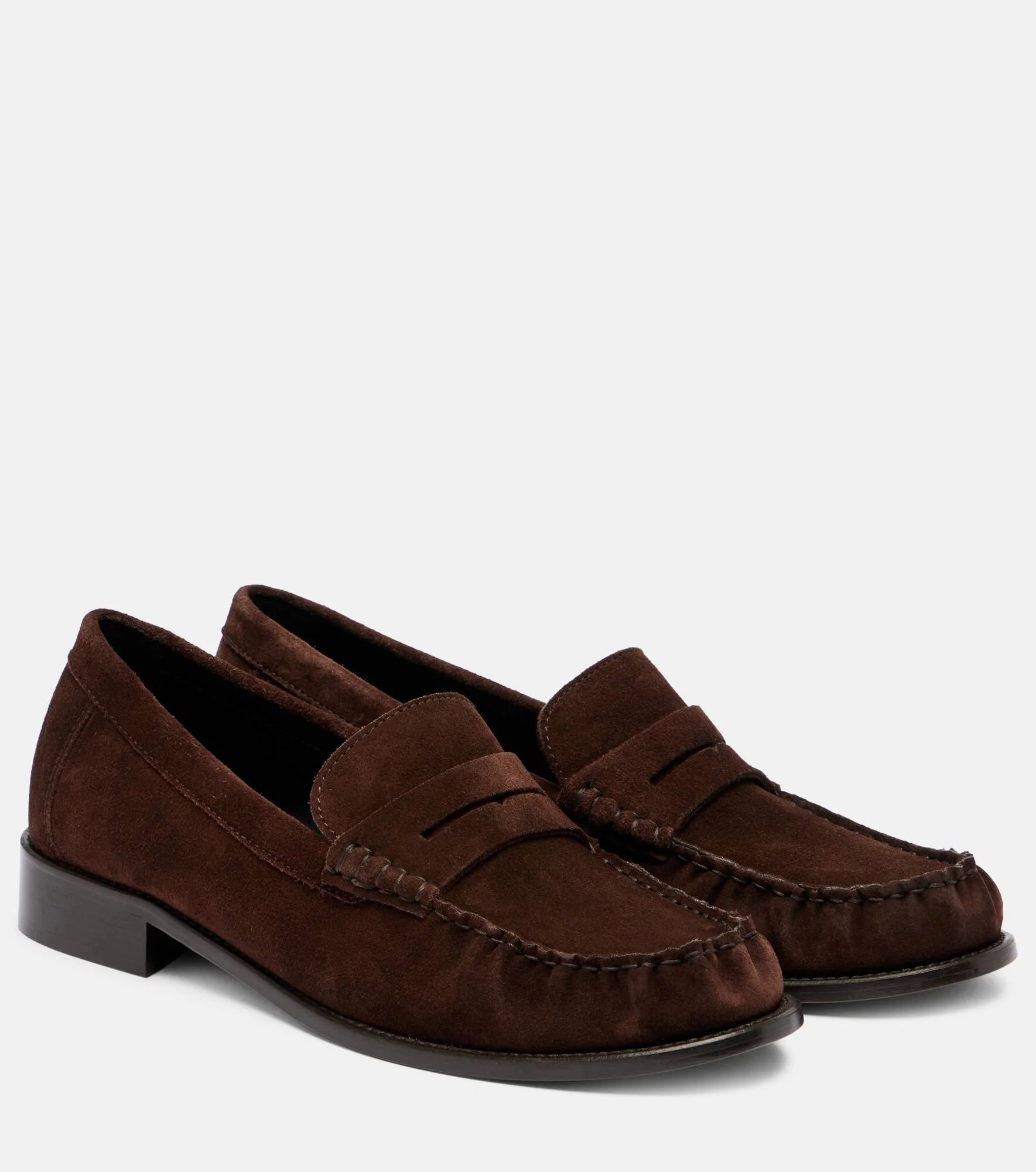 Dylan suede penny loafers - 1
