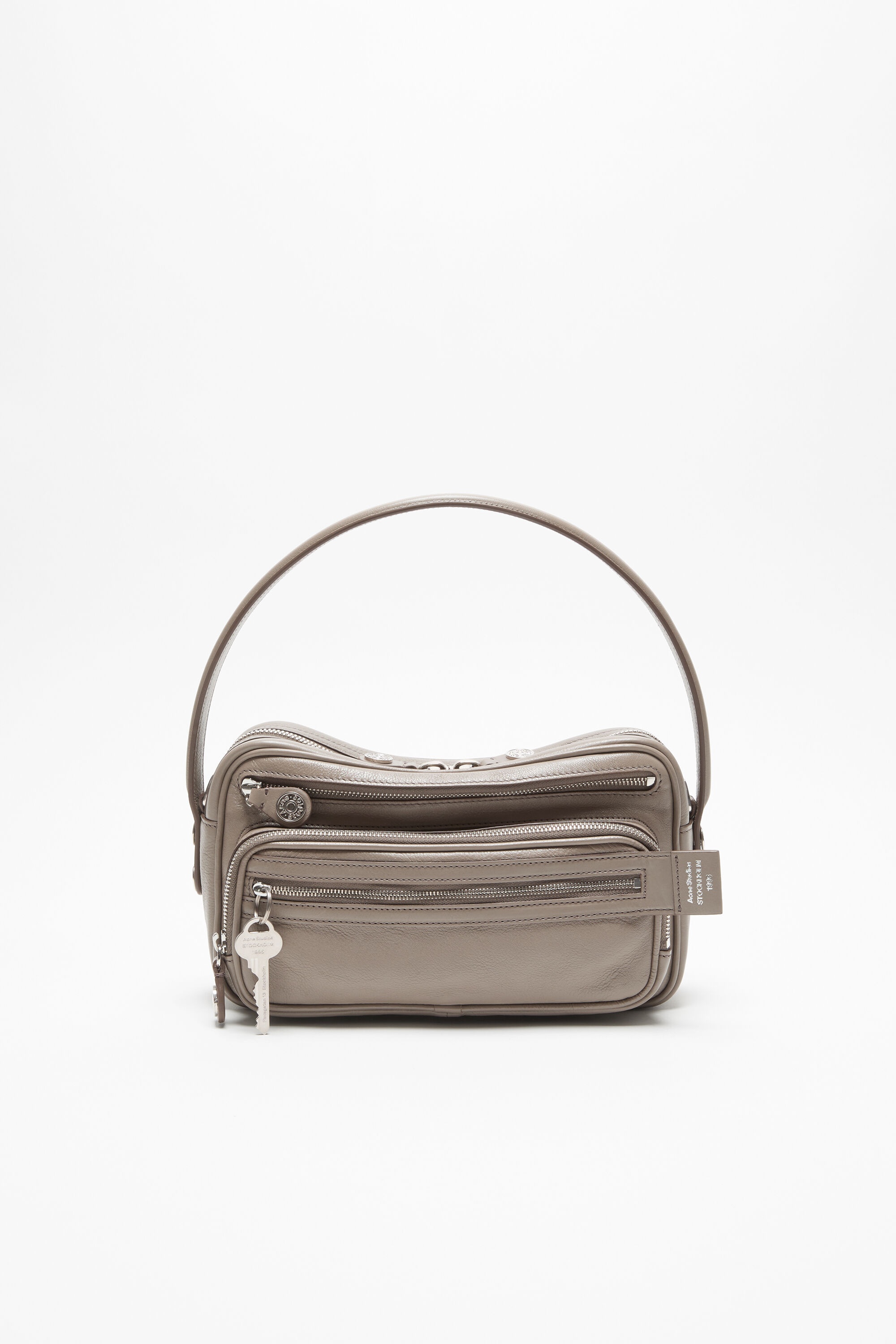 Camero Party shoulder bag - Taupe beige - 8