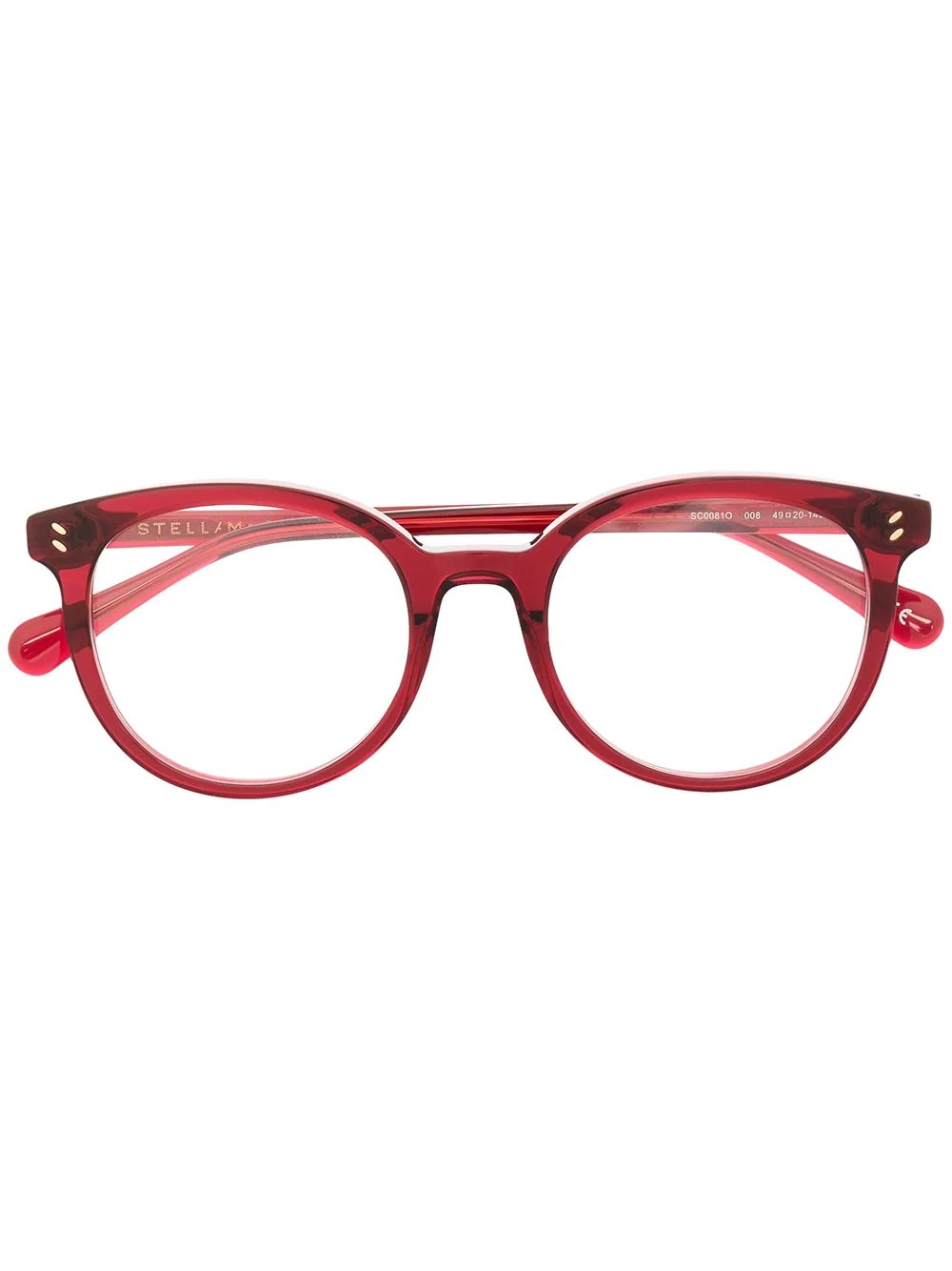 round frame glasses - 1