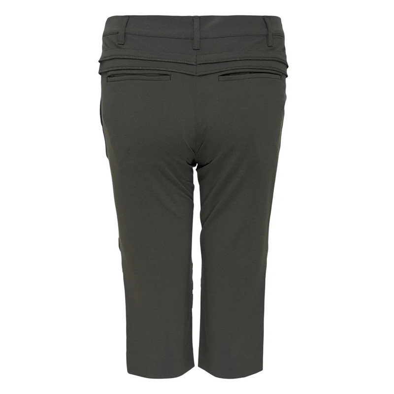 OPEN YY Gathered Capri Shorts outlook