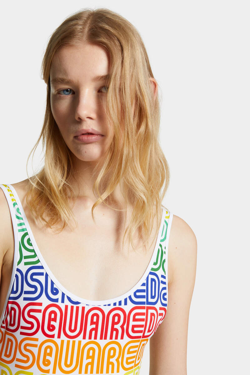 ALLOVER LOGO ONE-PIECE - 5