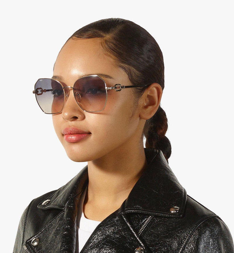 MCM166S Modified Rectangular Chain Sunglasses 3