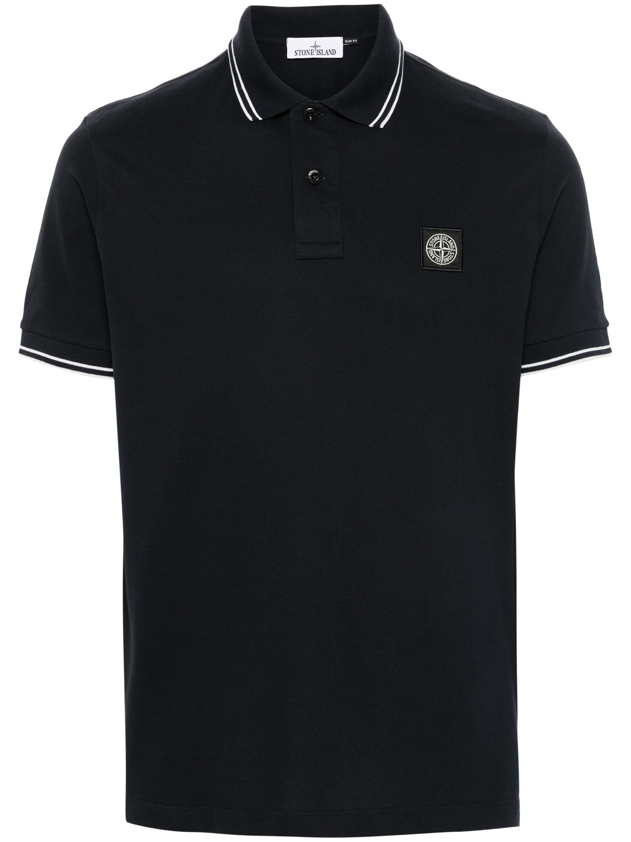 Stone Island Men Polo Slim Fit Short Sleeves - 4