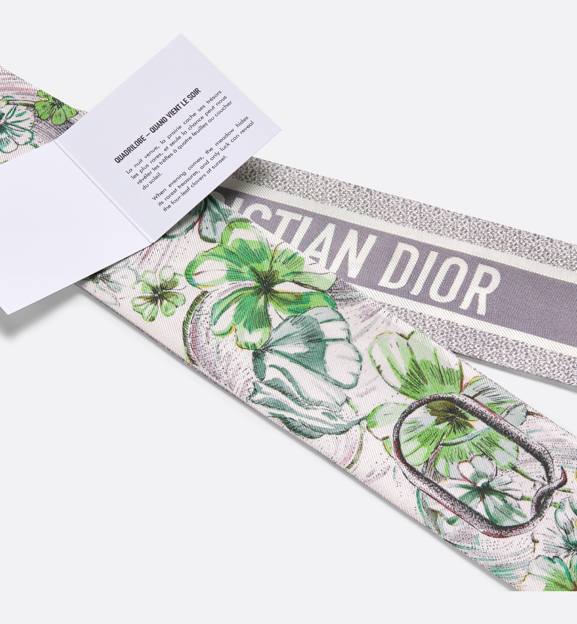 ABCDior Q Quadrilobe - Quand Vient le Soir Mitzah Scarf - 5