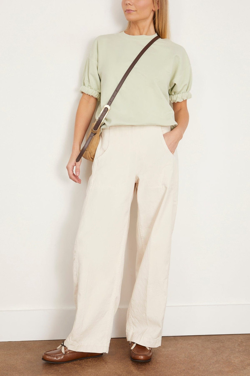 RACHEL COMEY Tany Pant in Cream outlook