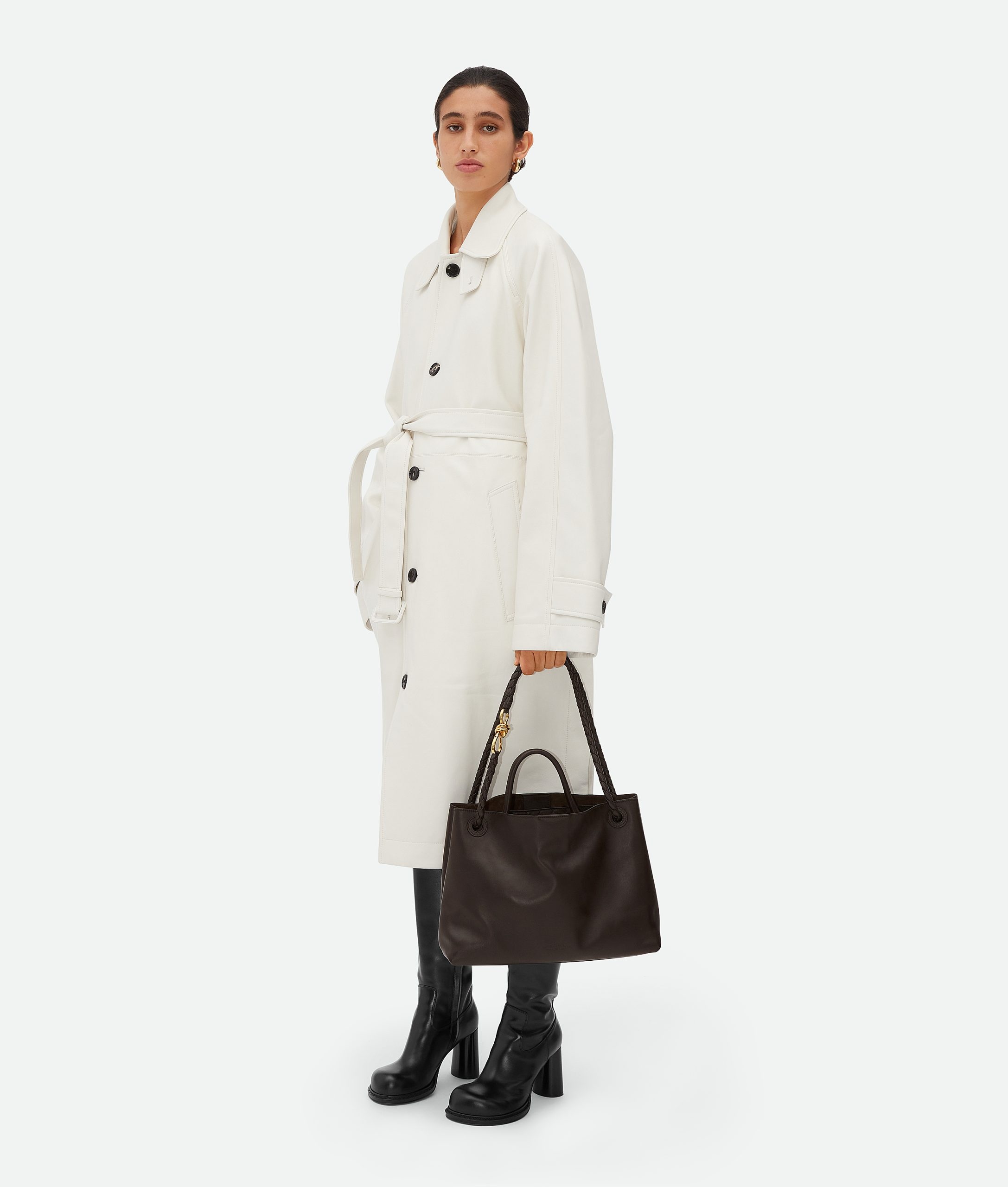 Bottega Veneta – Andiamo Smooth Medium Fondant - 8