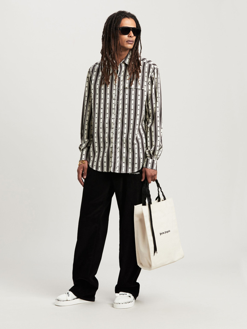 Palm Angels Logo Velvet Pants outlook