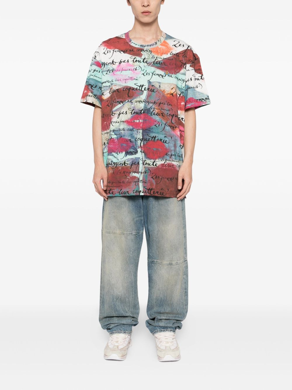 printed T-shirt - 2