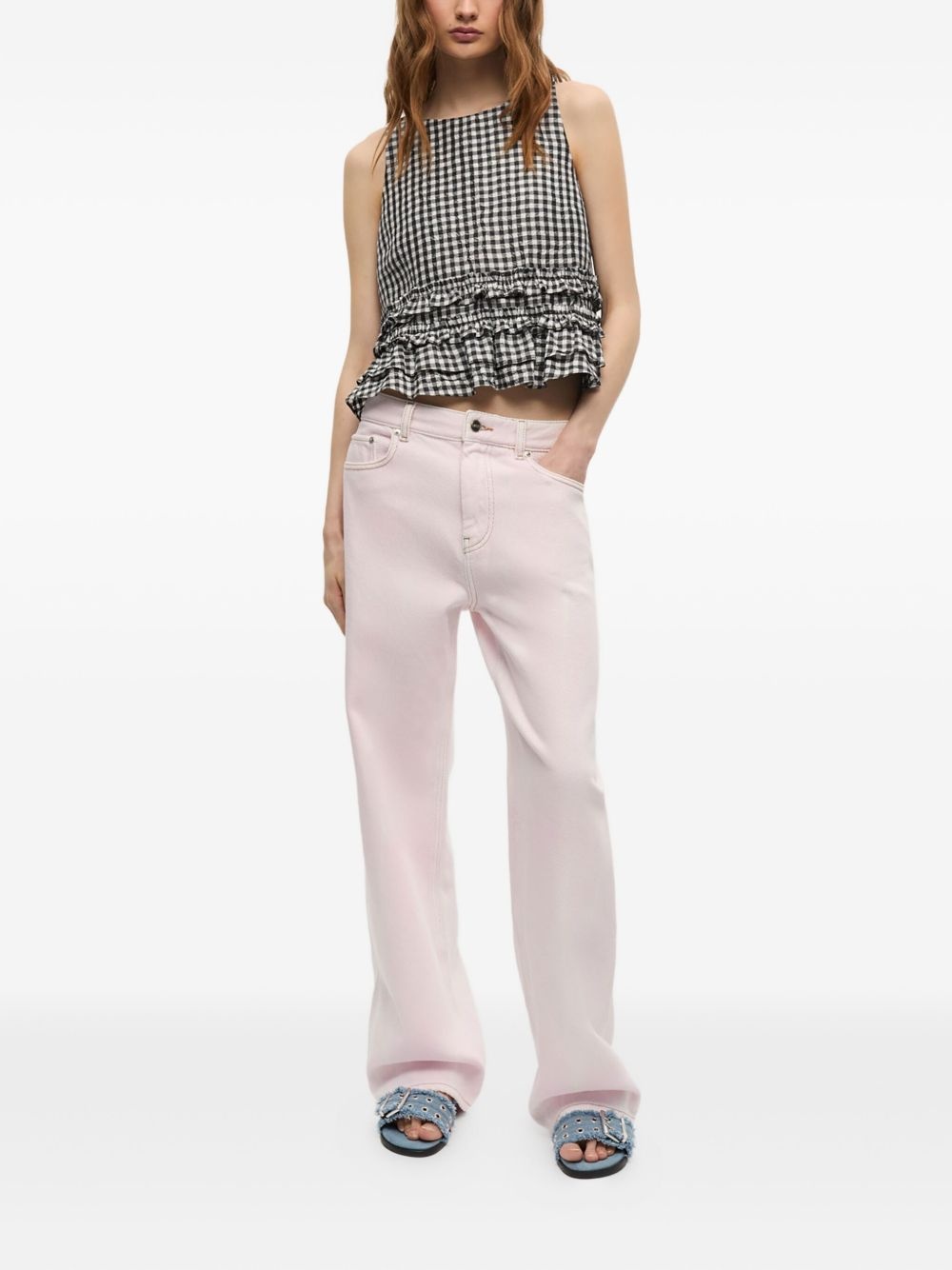 logo-patch jeans - 2