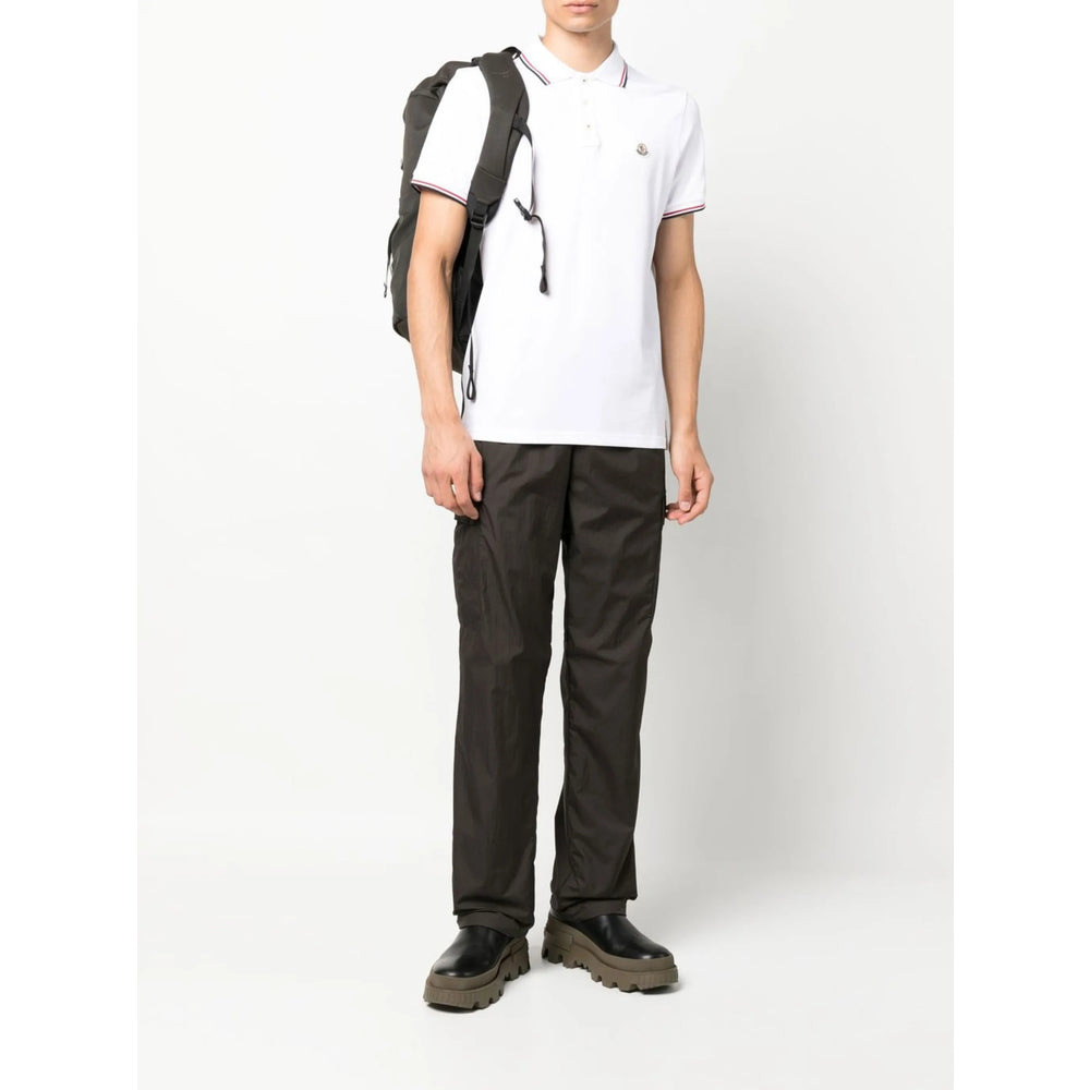 Moncler White Polo Shirts Men - 2