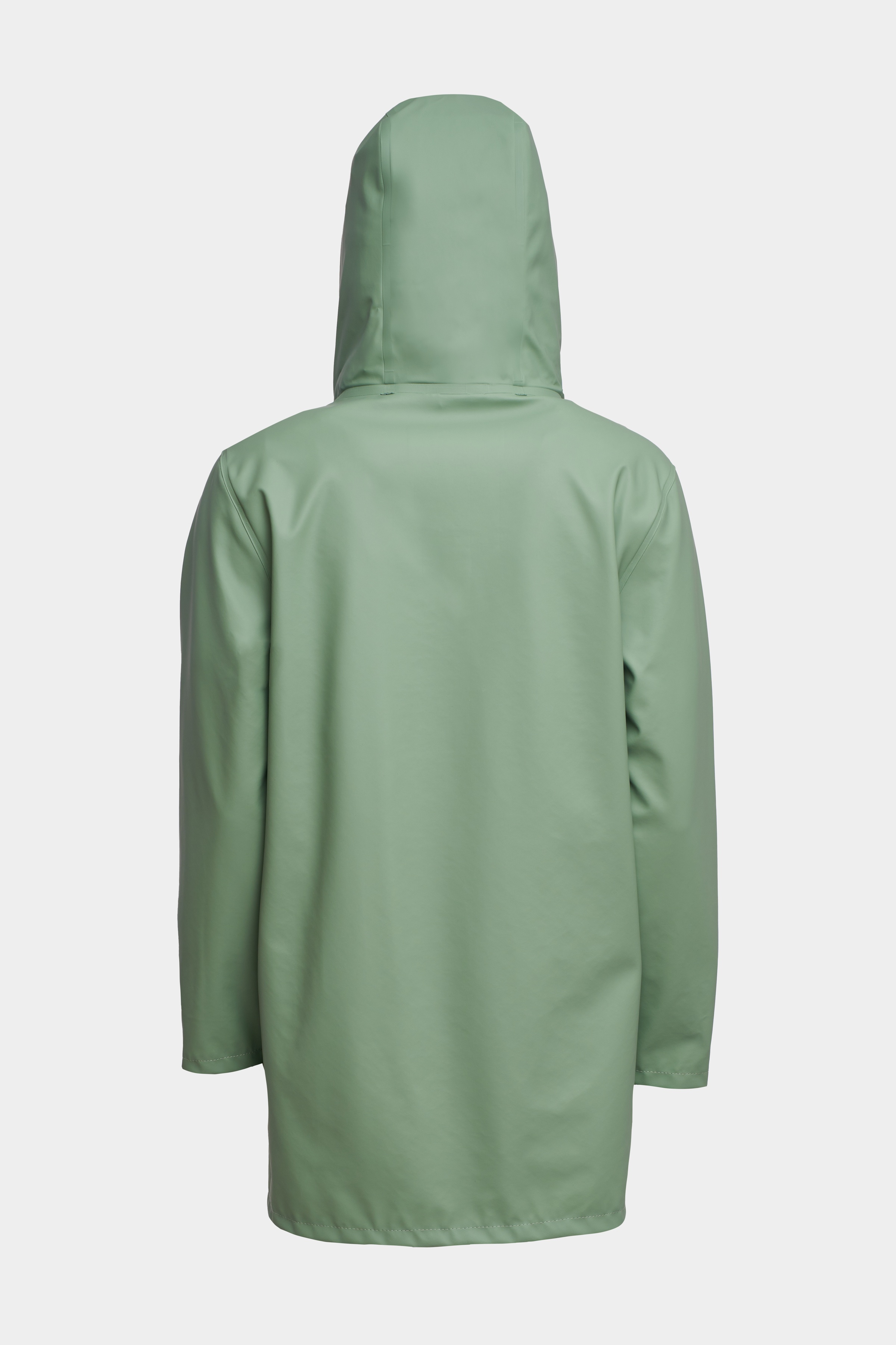 Stockholm Lightweight Zip Raincoat Loden Green - 6