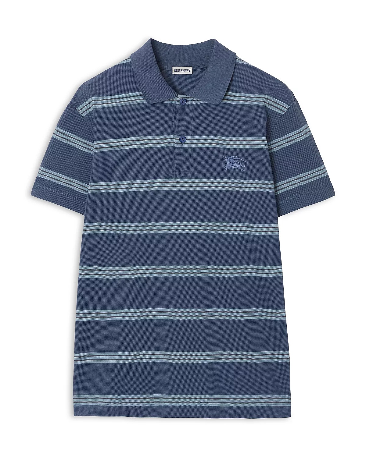 Striped Cotton Piqué Polo Shirt - 4