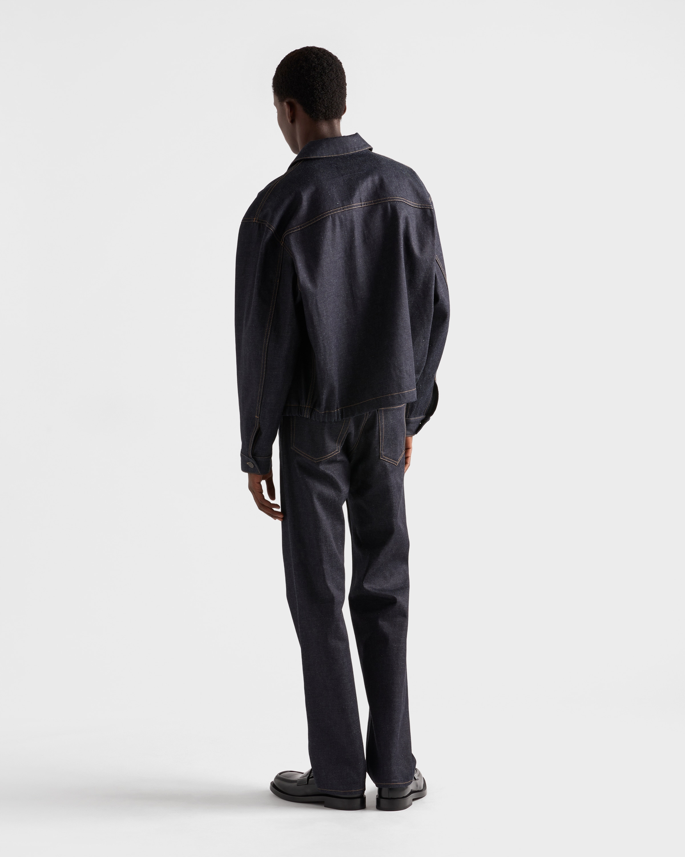 Regular raw denim jeans - 5