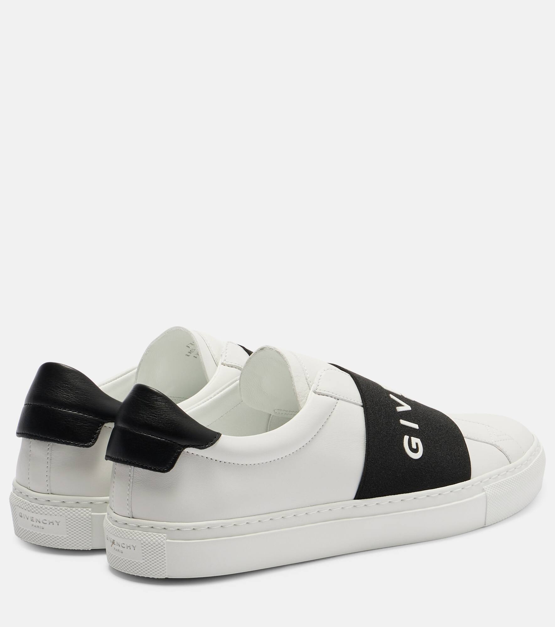 Urban Street logo leather slip-on sneakers - 2