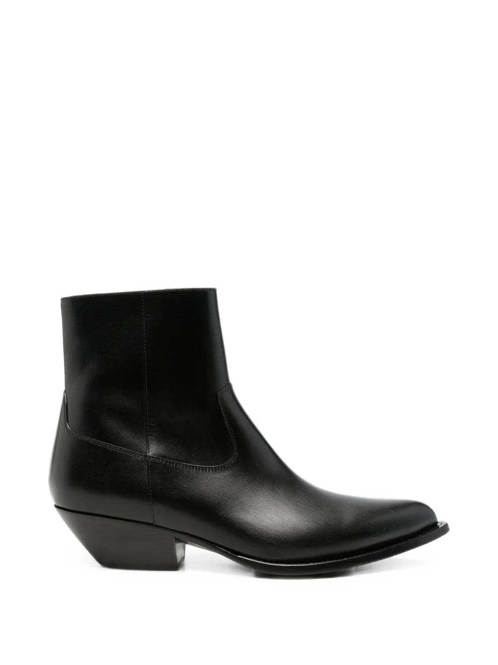 Celine Men Leon Leather Ankle Boots - 1