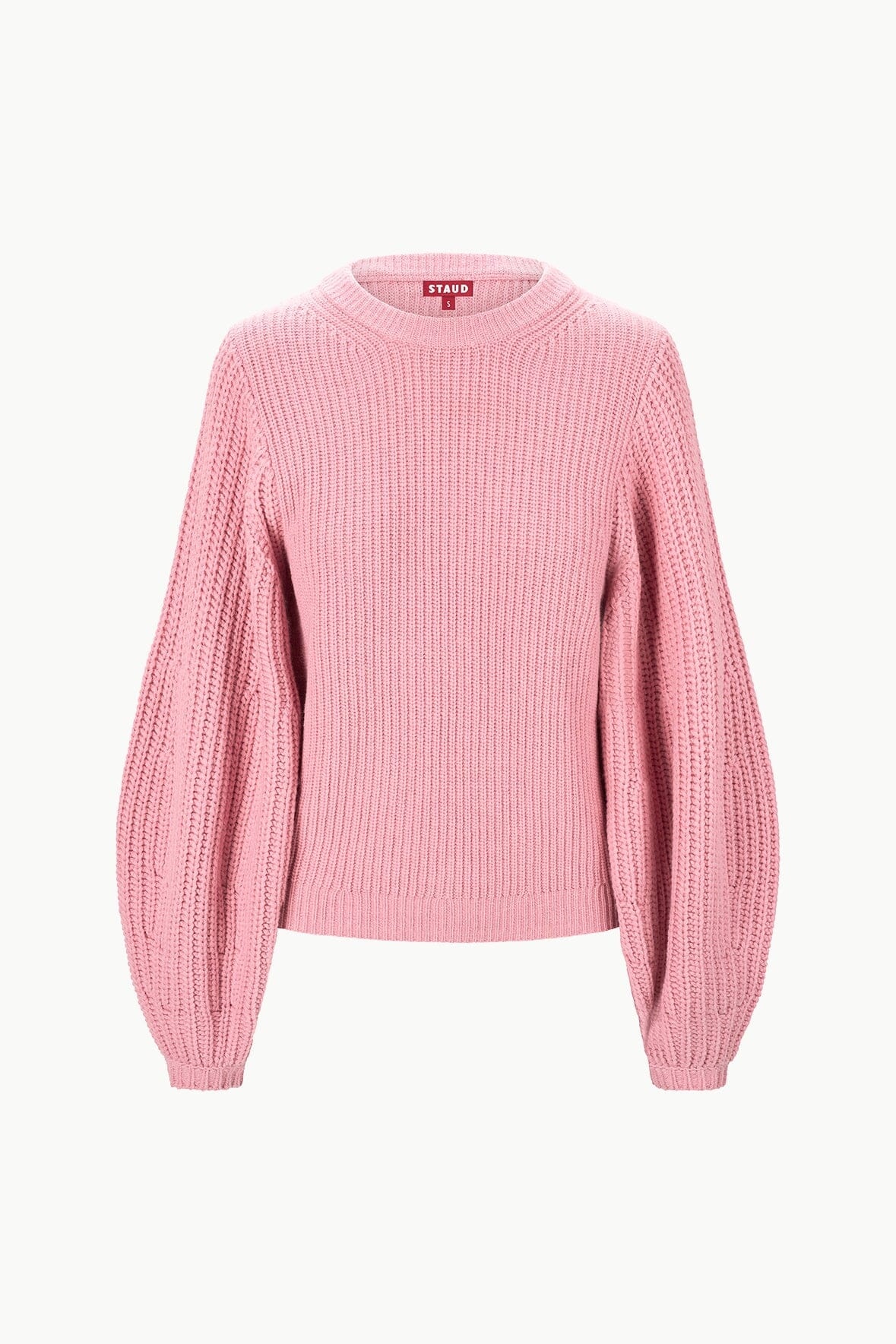 STAUD AURA SWEATER DAMASK PINK - 1