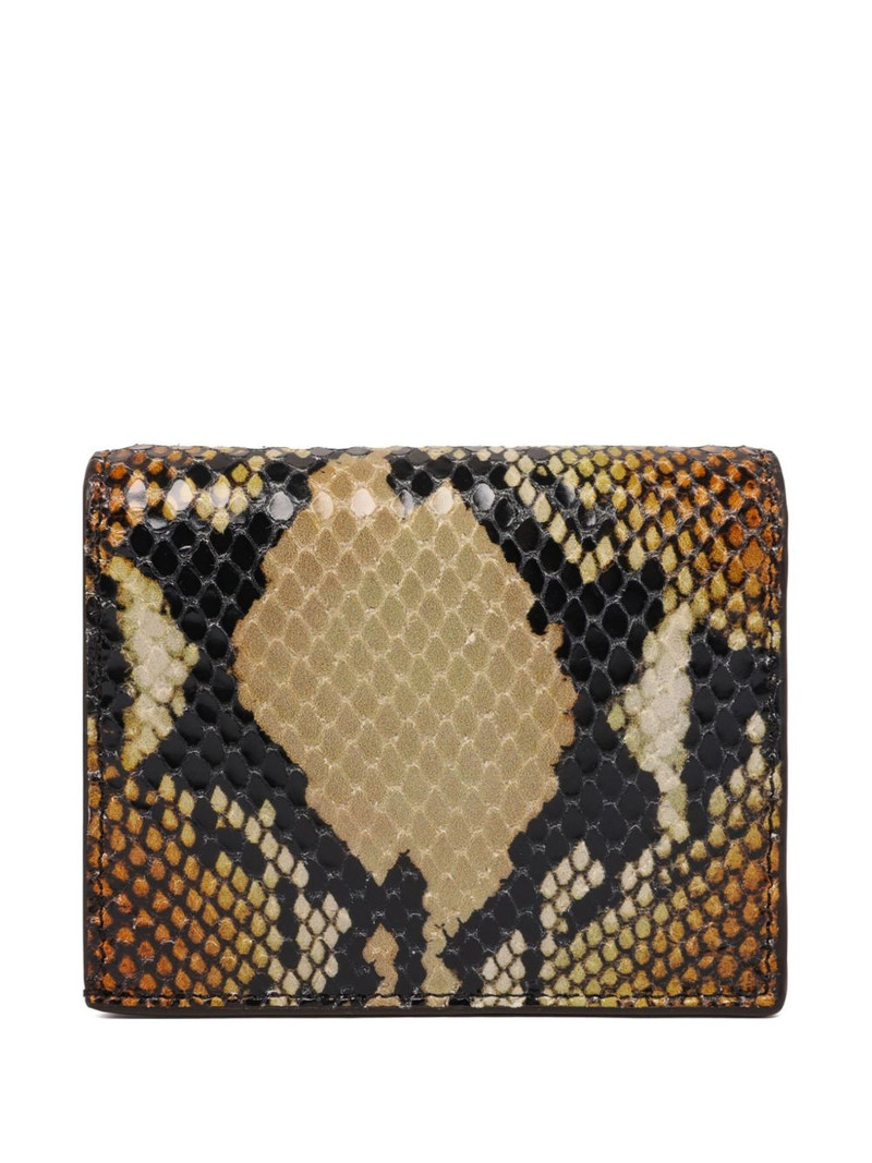 snakeskin-print wallet 1