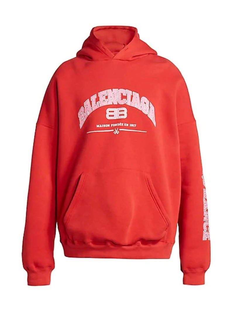 로고 인쇄 hoodie - 1