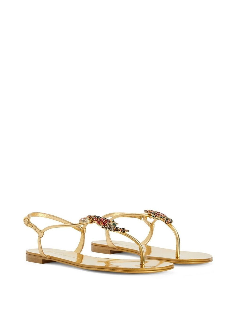 Giuseppe Zanotti Tropical Beach flat sandals outlook