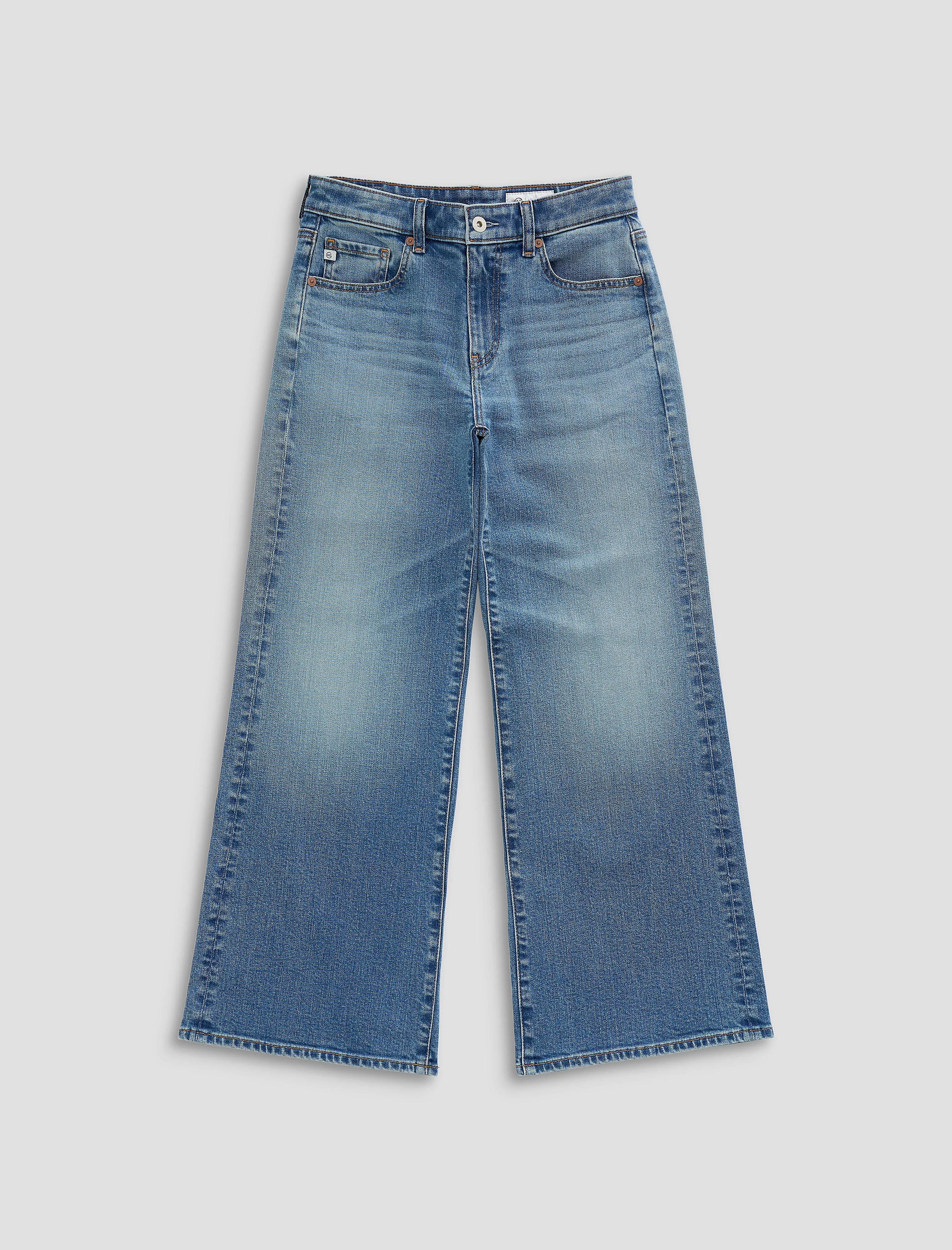 Saige Wide Leg Petite Jean - 1