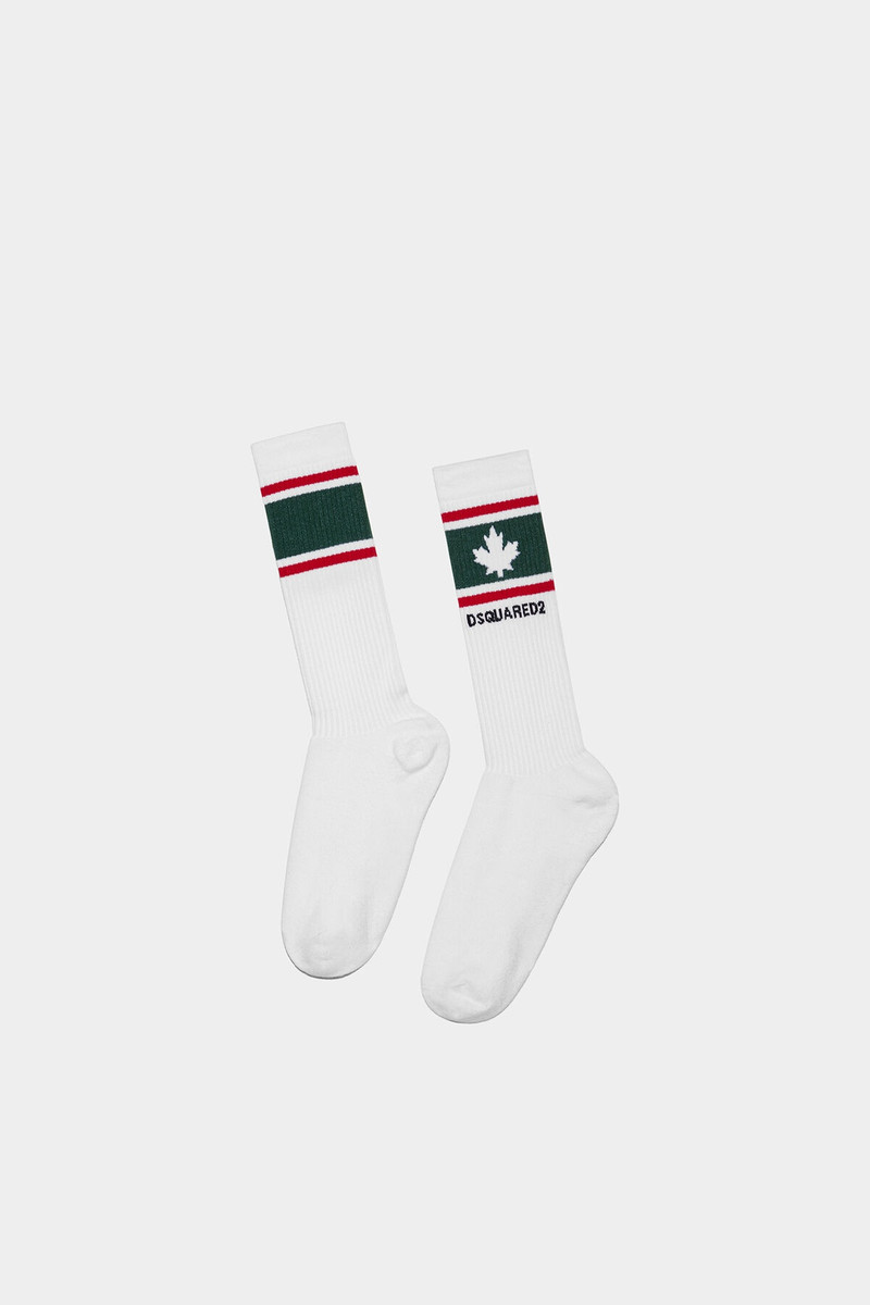 DSQUARED2 DSQUARED2 LEAF MID-CREW SOCKS outlook
