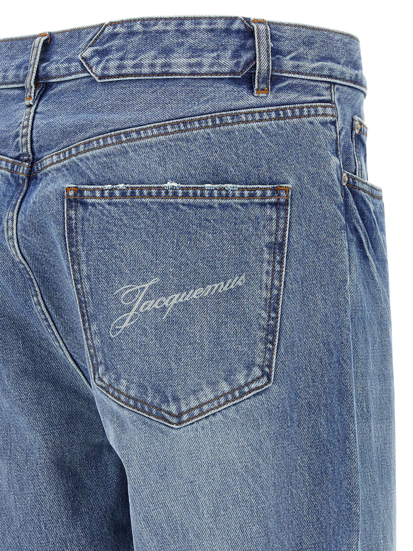Le De-Nime Droit Jeans Multicolor - 4