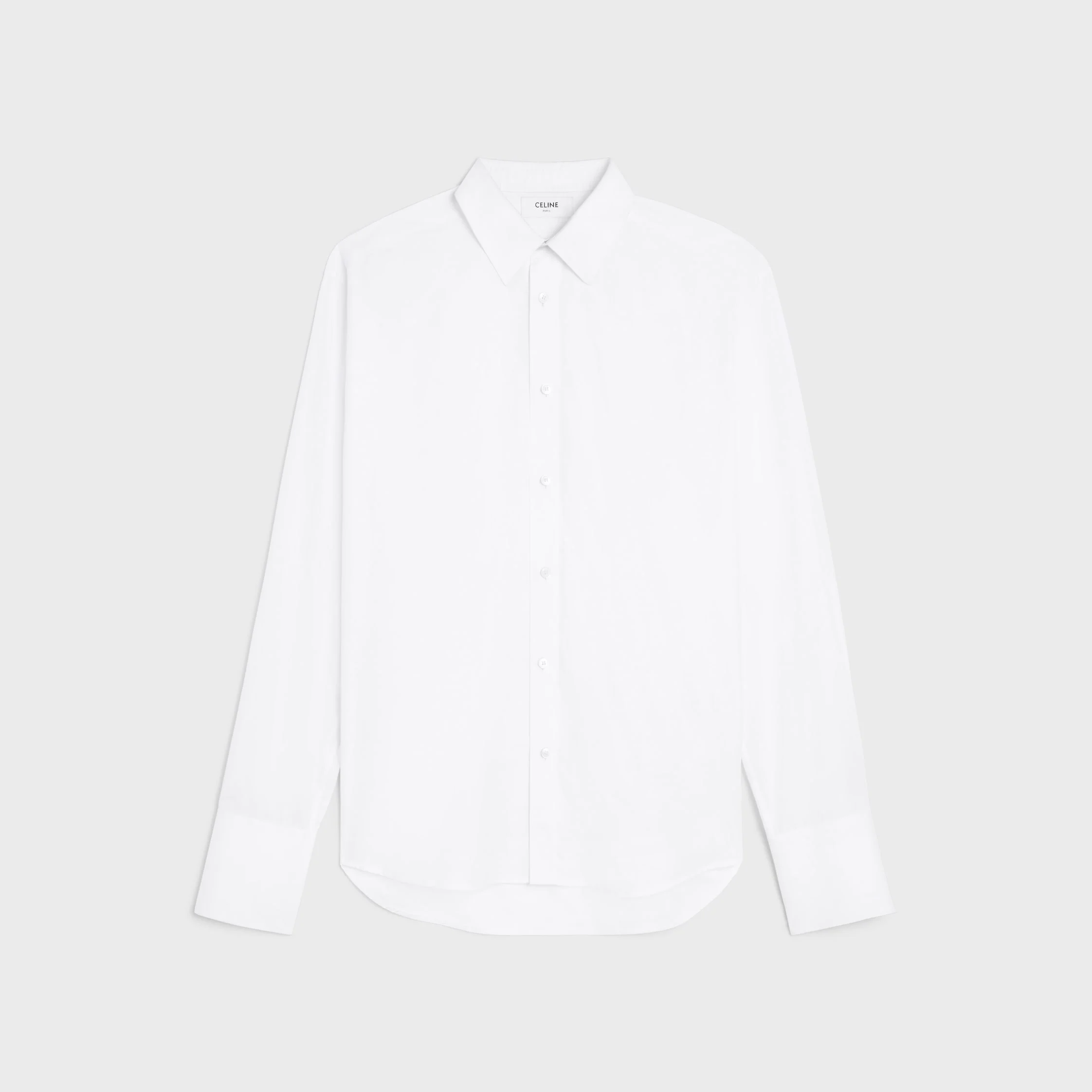 loose shirt IN COTTON POPLIN - 1