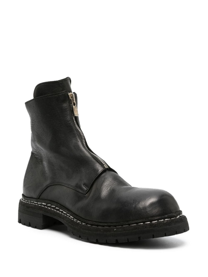 Guidi GR05 leather ankle boots outlook