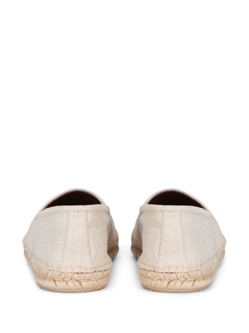 monogram embroidery espadrilles - 3