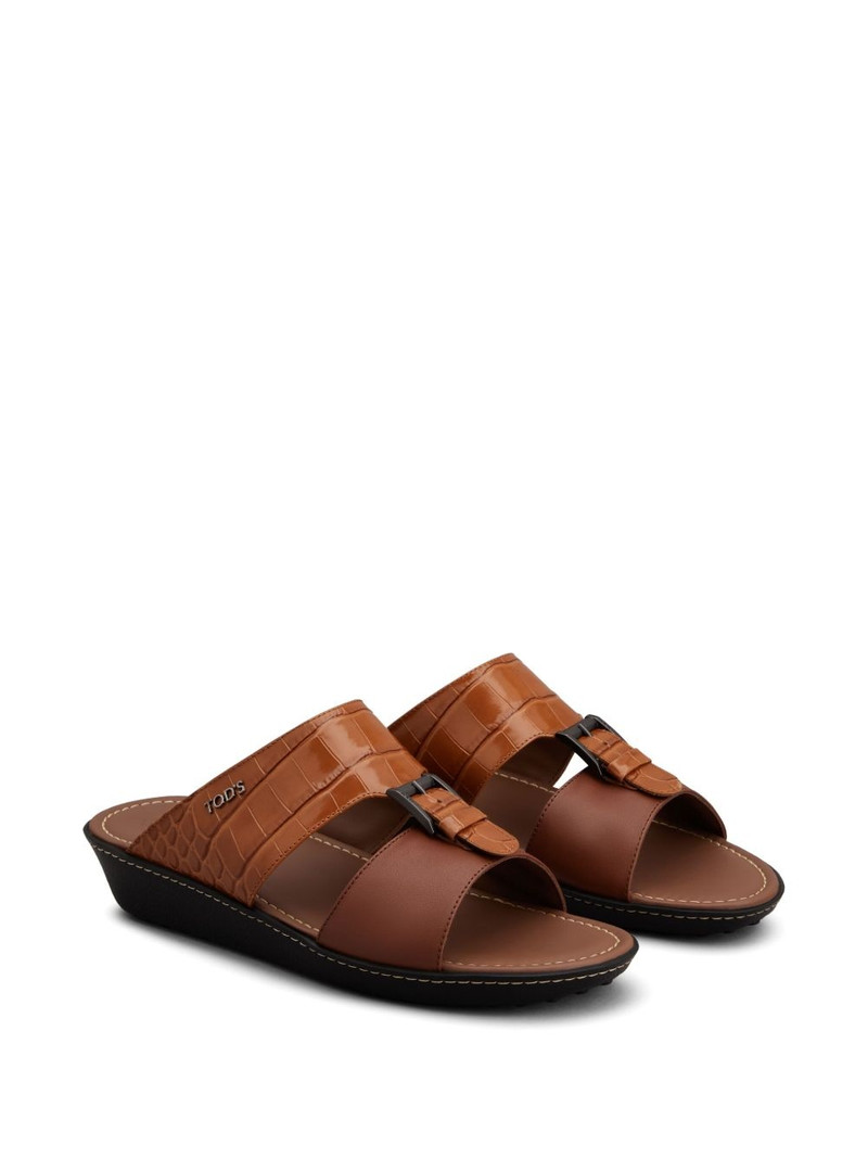 Tod's leather sandals outlook