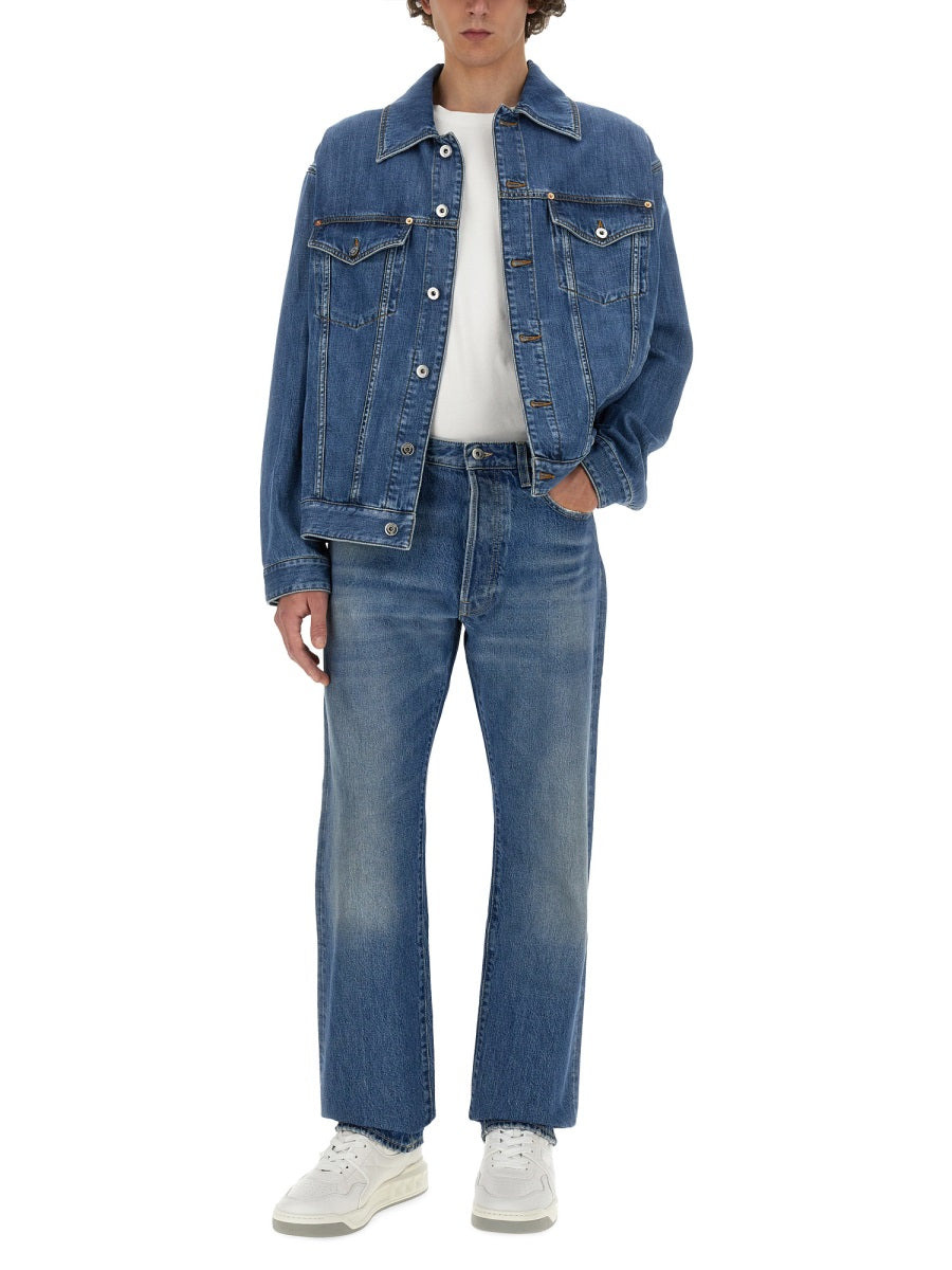 Valentino Men Jeans With Logo Detail - 2