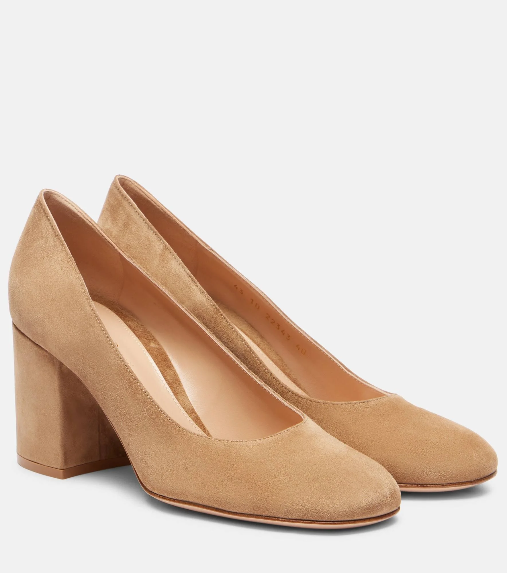 70 suede pumps - 1