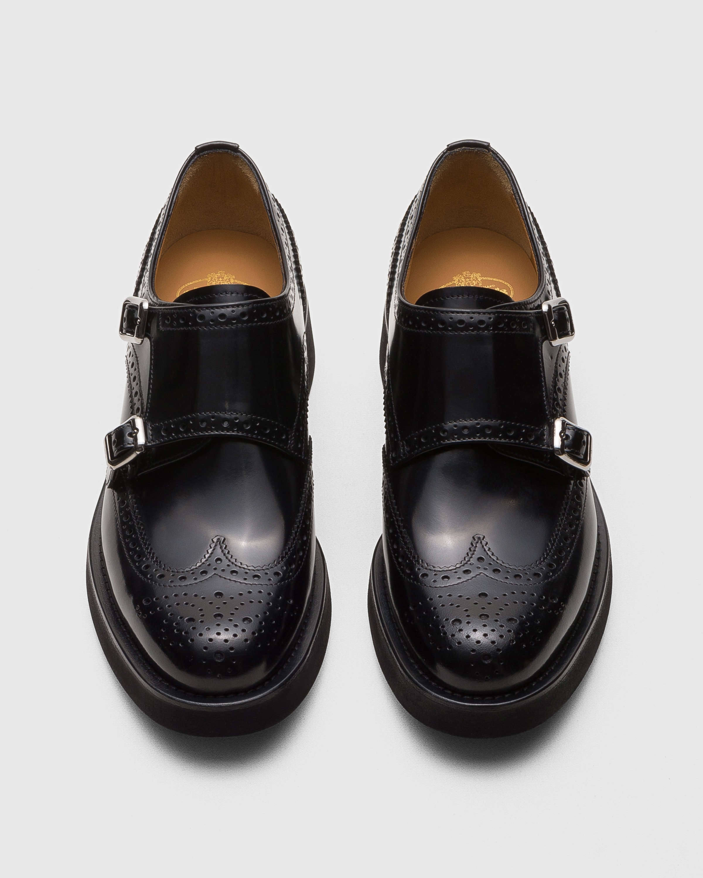 Polished Fumé Monk Strap - 5